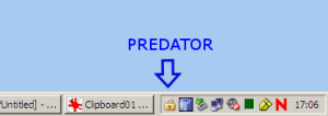 systray predator